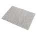 Ayana Hand-Woven Leather Rug in Metallic PU