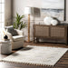 Aylin Tasseled Area Rug Off White 120x180 cm