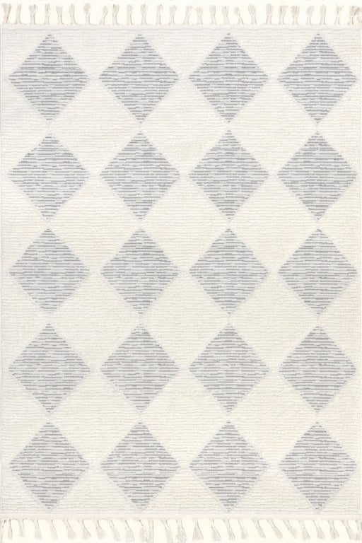 Aylin Tasseled Area Rug Off White 120x180 cm