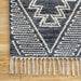 Aztec Blue Harlequin Area Rug 120x180 cm