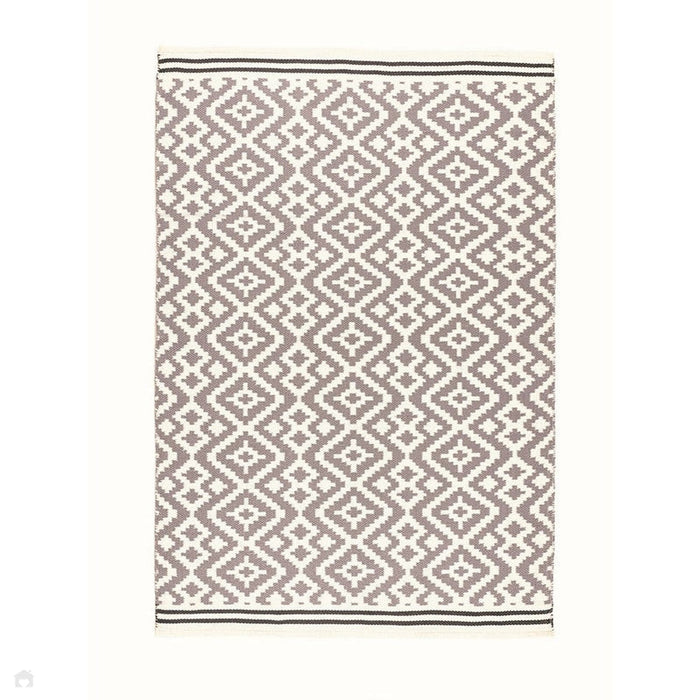 Aztec Grey/Dark Grey Flatweave In-Outdoor Rug