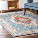 Aztec Medallion Area Rug 160x230 cm Multicolor Design