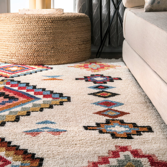 Aztec Multicolor Area Rug 120cm X 180cm