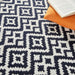 Aztec Navy/Red Flatweave In-Outdoor Rug