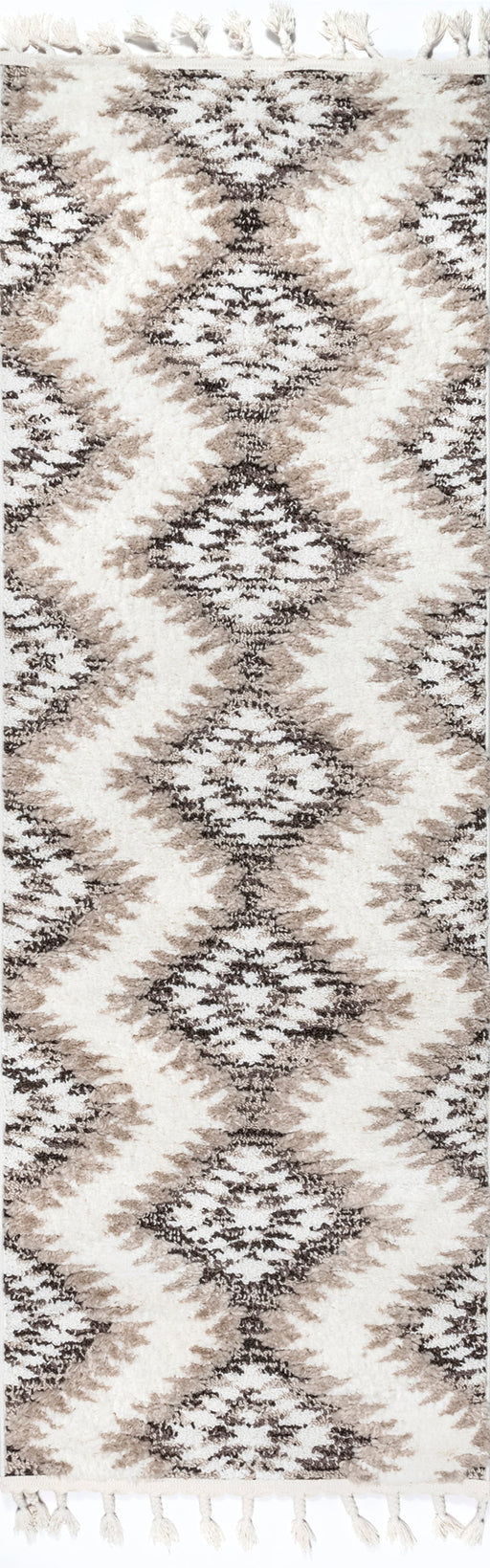 Aztec Pattern Area Rug 120x180 cm Beige