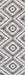 Aztec Pattern Area Rug 160cm in Grey