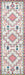 Aztec Pattern Area Rug 160x230cm Silver Design