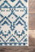 Aztec Pattern Area Rug in Blue 160x230 cm