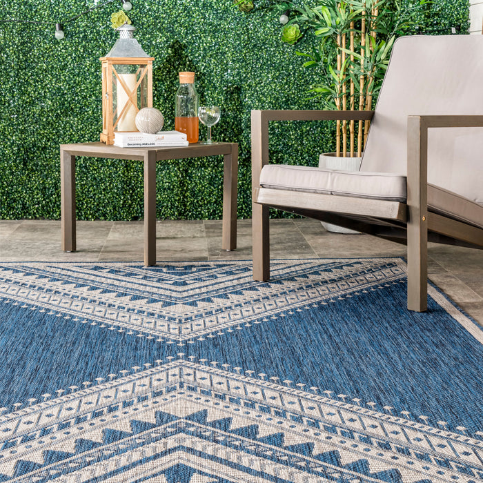 Aztec Prism Area Rug 160x230 cm For Indoor Outdoor Use