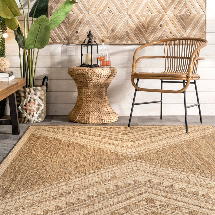 Aztec Prism Area Rug For Indoor And Outdoor Use