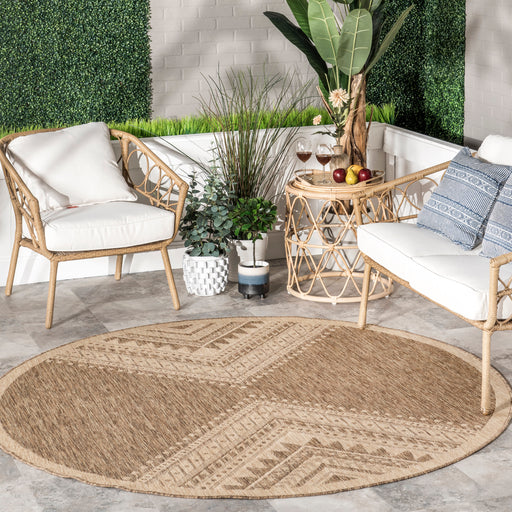 Aztec Prism Area Rug For Indoor And Outdoor Use