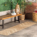 Aztec Prism Area Rug for Indoor and Outdoor Use Brown