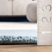 Baby Blue Hand-Tufted Wool Area Rug 120x180 cm