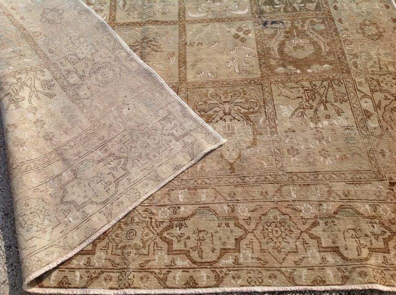 Bahar Vintage Handknotted Wool Rug 287cm x 221cm