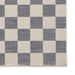 Baltimore 66618 Modern Checkerboard High-Density Smooth Polyester Flat-Pile Blue Rug