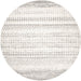 Banded Abacus Stripes Area Rug 120cm Grey