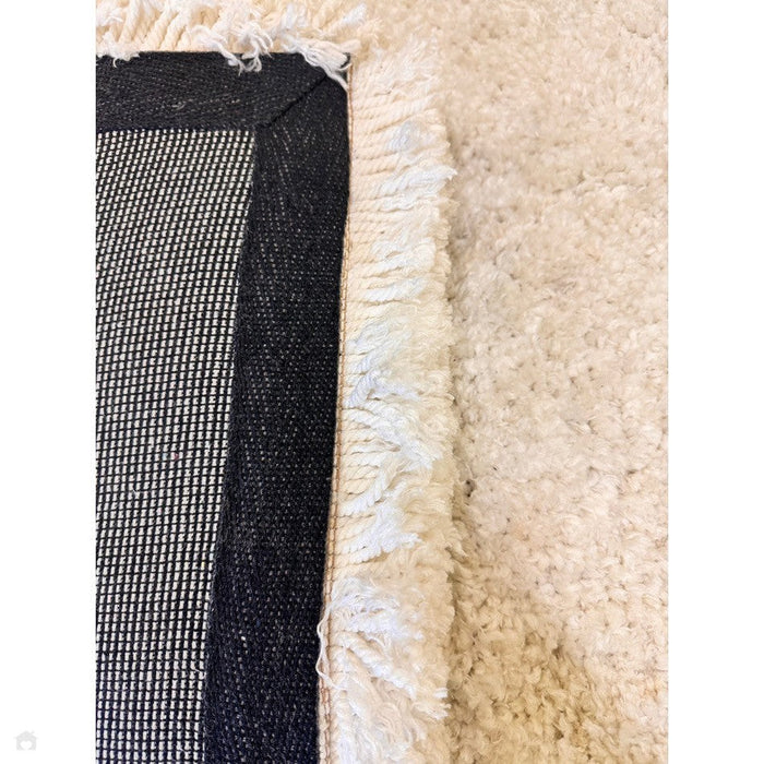 Barnaby Super Plush Heavyweight High-Density Luxury Hand-Woven Super Soft-Touch High-Pile Plain Polyester Shaggy Off White Rug