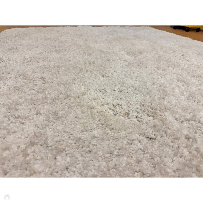 Barnaby Super Plush Heavyweight High-Density Luxury Hand-Woven Super Soft-Touch High-Pile Plain Polyester Shaggy Off White Rug