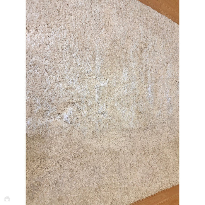 Barnaby Super Plush Heavyweight High-Density Luxury Hand-Woven Super Soft-Touch High-Pile Plain Polyester Shaggy Off White Rug