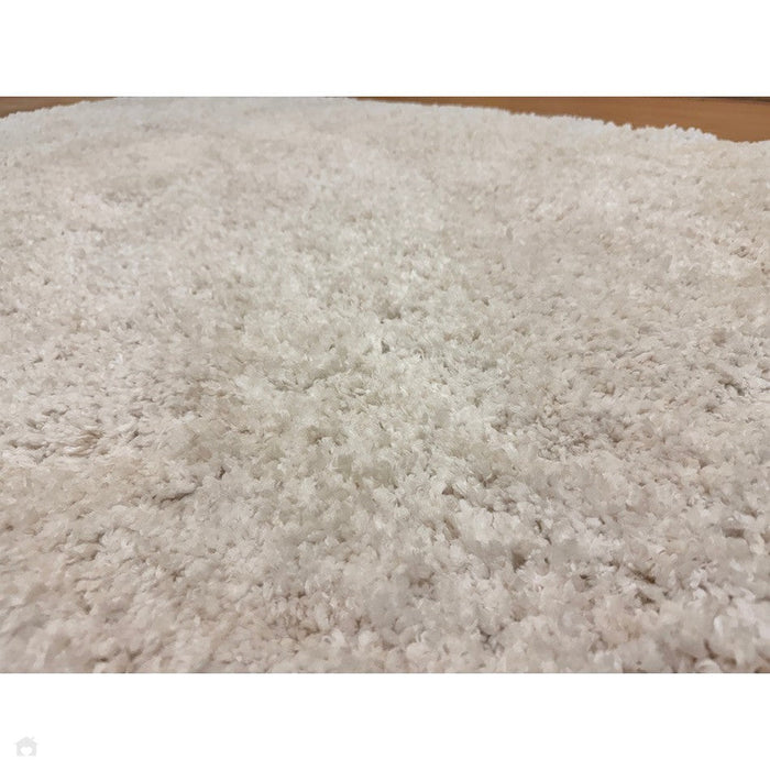 Barnaby Super Plush Heavyweight High-Density Luxury Hand-Woven Super Soft-Touch High-Pile Plain Polyester Shaggy Off White Rug