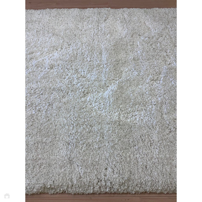 Barnaby Super Plush Heavyweight High-Density Luxury Hand-Woven Super Soft-Touch High-Pile Plain Polyester Shaggy Off White Rug