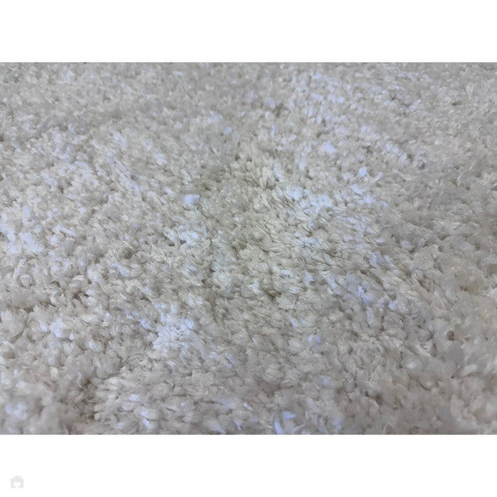 Barnaby Super Plush Heavyweight High-Density Luxury Hand-Woven Super Soft-Touch High-Pile Plain Polyester Shaggy Off White Rug