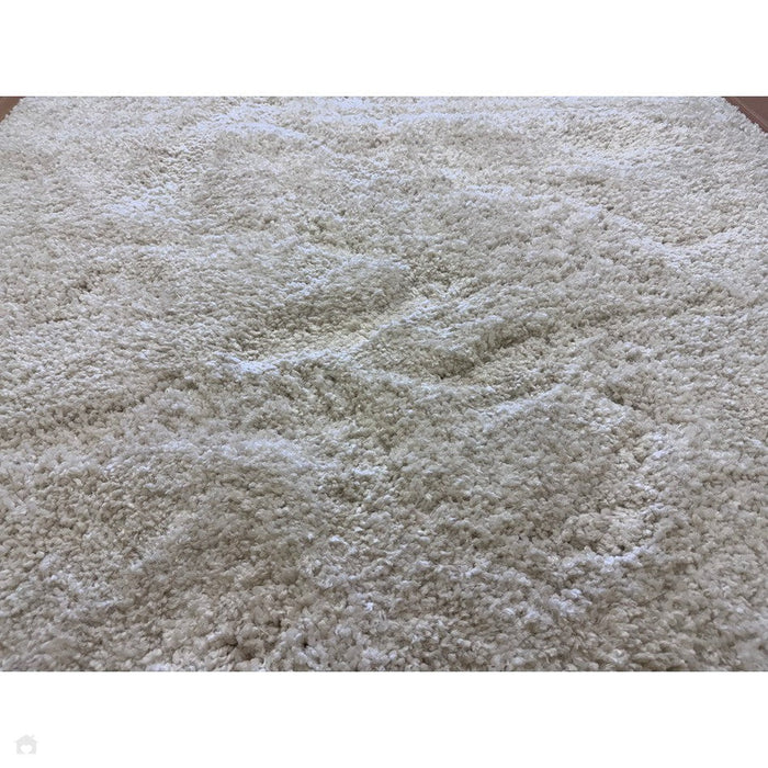 Barnaby Super Plush Heavyweight High-Density Luxury Hand-Woven Super Soft-Touch High-Pile Plain Polyester Shaggy Off White Rug