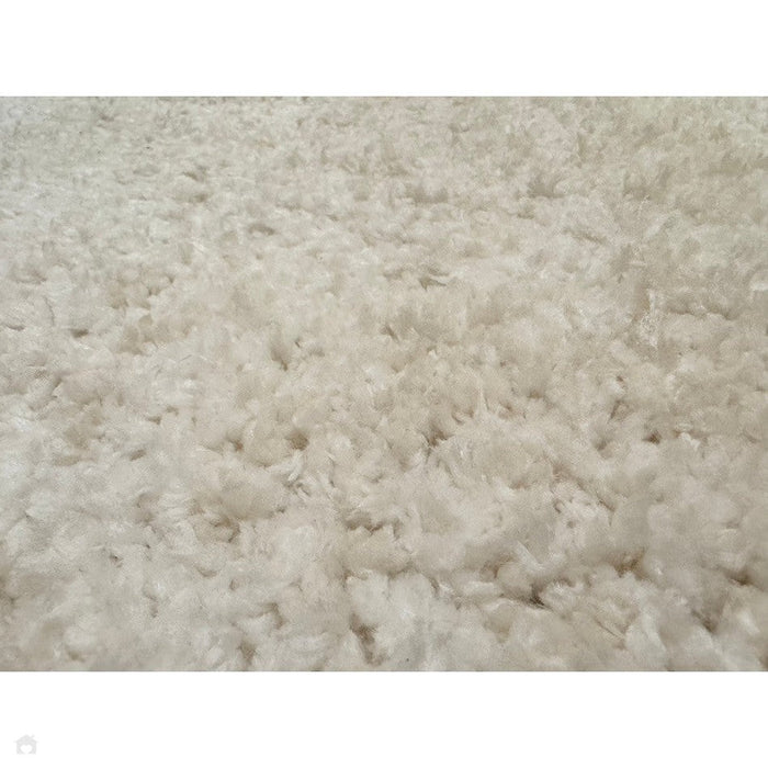 Barnaby Super Plush Heavyweight High-Density Luxury Hand-Woven Super Soft-Touch High-Pile Plain Polyester Shaggy Off White Rug