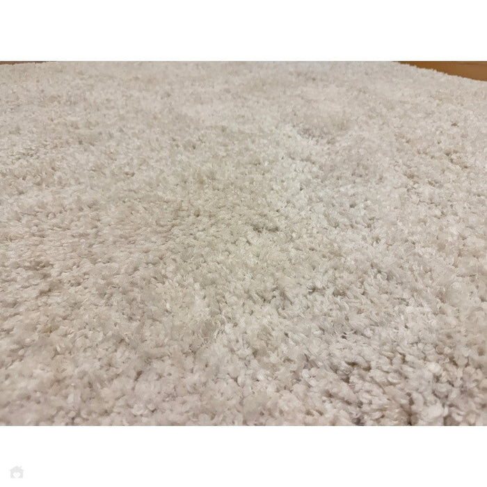 Barnaby Super Plush Heavyweight High-Density Luxury Hand-Woven Super Soft-Touch High-Pile Plain Polyester Shaggy Off White Rug