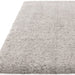 Barnaby Super Plush Heavyweight High-Density Luxury Hand-Woven Super Soft-Touch High-Pile Plain Polyester Shaggy Silver/Grey Rug