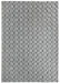 Basket Weave 3D Grey Rug