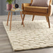 Basket Weave 3D New Ivory Rug