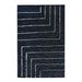 Baskin Hand-Woven Leather And Hemp Area Rug 5x7 Feet