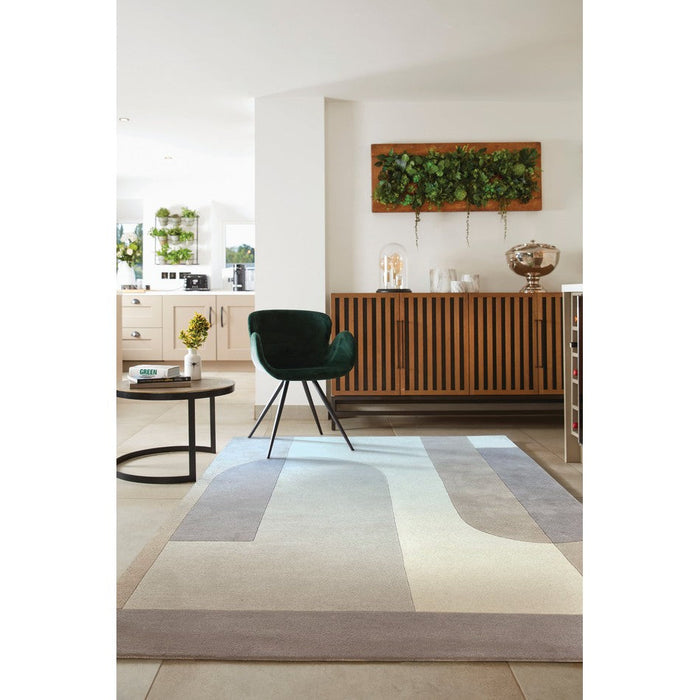 Bauhaus Graphic 1 Natural/Beige/Grey Rug