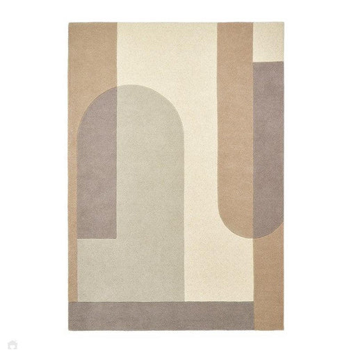 Bauhaus Graphic 1 Natural/Beige/Grey Rug