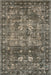 Bayberry Machine Washable Area Rug in Green Grey 200x140 cm