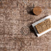 Bayberry Vintage Washable Area Rug 152 X 244 Cm Brown