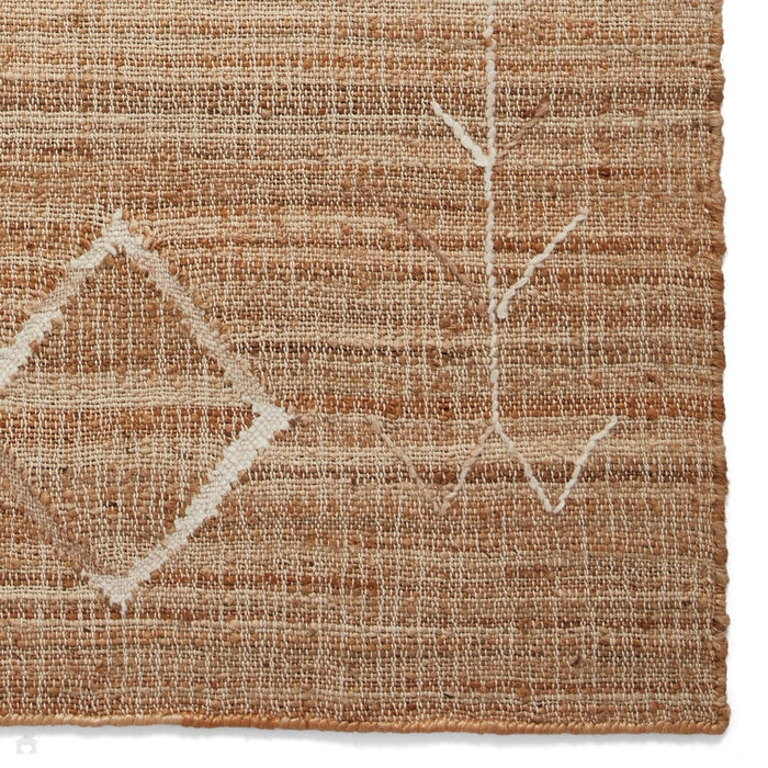 Bazaar Hand-Woven Jute Flatweave 24831 Natural Rug