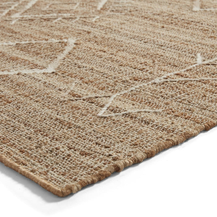 Bazaar Hand-Woven Jute Flatweave 24831 Natural Rug