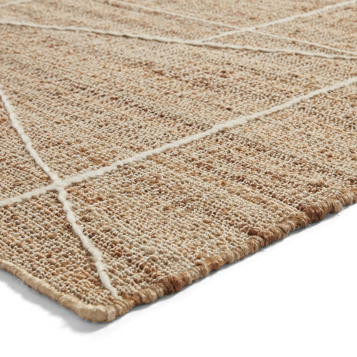 Bazaar Hand-Woven Jute Flatweave 24875 Natural Rug