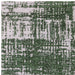 Beau Modern Abstract Distressed Shimmer Soft Textured Flatweave Forest Rug