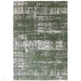 Beau Modern Abstract Distressed Shimmer Soft Textured Flatweave Forest Rug