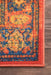 Beguiled Orange Medallion Area Rug 160x230 cm