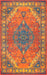 Beguiled Orange Medallion Area Rug 160x230 cm