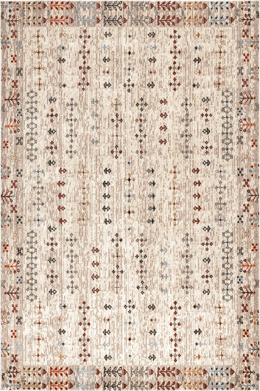 Beige Autumn Pattern Area Rug 50x80 cm