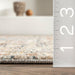 Beige Cardinal Cartouche Area Rug 160x230 cm