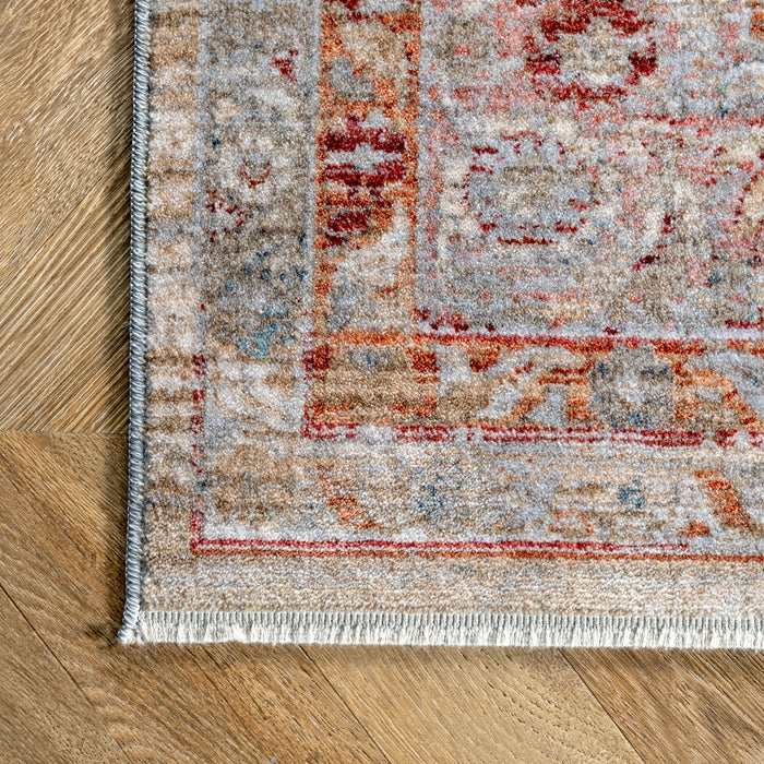 Beige Cardinal Medallion Area Rug 120x180 cm