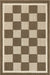 Beige Checkerboard Rug for Indoor and Outdoor Spaces