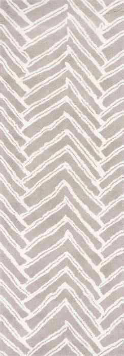 Beige Chevron Area Rug For Living Room And Bedroom