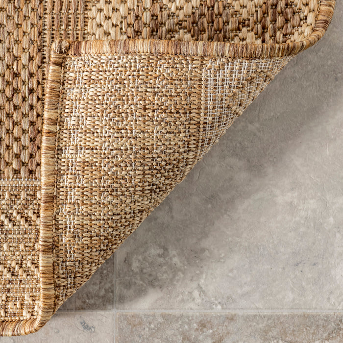 Beige Diamond Area Rug For Indoor Outdoor Spaces